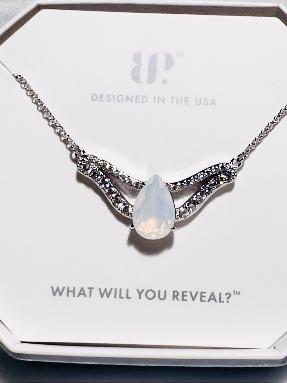 Bomb Party OG Moonstone Necklace NWT